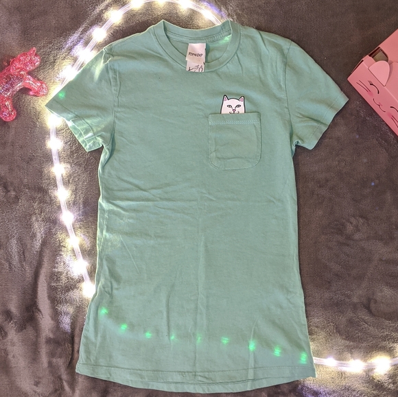Ripndip Tops - Zumiez RipnDip Green Pocket T-shirt